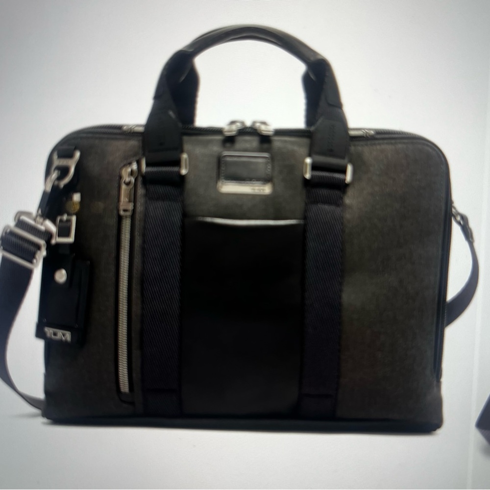TUMI Alpha Bravo Aviano Slim Briefcase